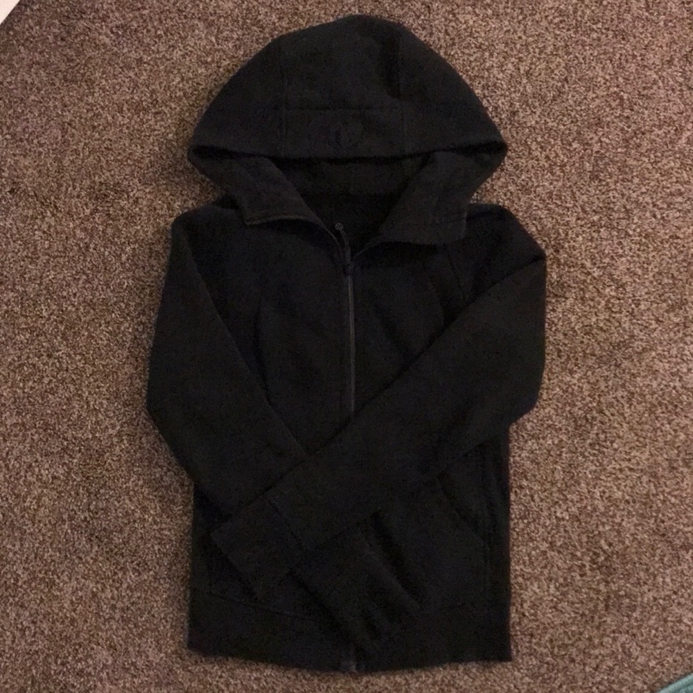 Lululemon black Scuba hoodie sz 4
